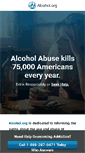 Mobile Screenshot of alcohol.org